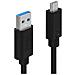 Cavo Tipo C con USB 3.1 A / C M / M 1.8 mt Colore Nero  - Foto miniatura 1