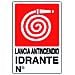 Cartello 'idrante N. ' - Cm 20 X 30 - Foto miniatura 1