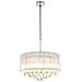 Sospensione Led Cromo 120 x 50 x 50 cm Grigio Metallizzato - Foto miniatura 1