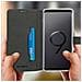 Custodia Galaxy S9 Plus Portacarte Pelle Funzione Stand Akashi Nero - Foto miniatura 3