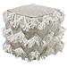 Pouf In Tessuto Beige 44 X 45 Cm Nashik - Foto miniatura 7