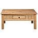 Tavolino Da Caffè 100x60x45 Cm In Pino Massello Panama Range - Foto miniatura 2