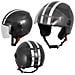 Casco Jet Scooter Moto Quad Omologato Ece 22 05 Visiera Grigo S - Foto miniatura 1