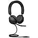 Evolve2 40 Cuffie Stereo Professionali Certificate UC e con Tecnologia di Chiamata a 3 Microfoni, Cavo con Entrata USB-A, Nero - Foto miniatura 1