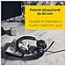 Evolve2 40 Cuffie Stereo Professionali Certificate UC e con Tecnologia di Chiamata a 3 Microfoni, Cavo con Entrata USB-A, Nero - Foto miniatura 4