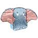 Zainetto Bambino Personaje Disney Dumbo Zainetto Per Bambini, 31 Cm, Grigio (gris)  - Foto miniatura 1