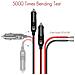 2 Car Pack 12v Sostituzione Accendisigari Spina Maschio Con Cavi 10a Fusibile Di Protezione Con La Luce Del Led Cavo Di Prolunga Plug Cigar Zoccolo Femmina Per Moto Auto Trattore - Foto miniatura 2