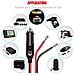 2 Car Pack 12v Sostituzione Accendisigari Spina Maschio Con Cavi 10a Fusibile Di Protezione Con La Luce Del Led Cavo Di Prolunga Plug Cigar Zoccolo Femmina Per Moto Auto Trattore - Foto miniatura 3