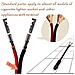 2 Car Pack 12v Sostituzione Accendisigari Spina Maschio Con Cavi 10a Fusibile Di Protezione Con La Luce Del Led Cavo Di Prolunga Plug Cigar Zoccolo Femmina Per Moto Auto Trattore - Foto miniatura 4
