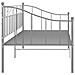Telaio Divano Letto Grigio In Metallo 90x200 Cm - Foto miniatura 3