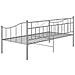 Telaio Divano Letto Grigio In Metallo 90x200 Cm - Foto miniatura 4