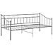 Telaio Divano Letto Grigio In Metallo 90x200 Cm - Foto miniatura 6