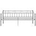 Telaio Divano Letto Grigio In Metallo 90x200 Cm - Foto miniatura 7