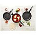 Cook Non-stick Padella Alluminio Nero 368 X 209 X 6 Centimetri - Foto miniatura 4