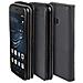 Cover Per Huawei P9 Lite, Nero - Custodia A Libro Flip Smart Magnetica Con Appoggio E Porta Carte - Foto miniatura 5