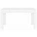 Tavolo da Pranzo Bianco 140x74,5x76 cm in Legno Multistrato - Foto miniatura 4