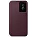 Ef-zs906ceegee Smart Clear View Cover Burgundy Per Galaxy S22 Plus Sm-s906 - Foto miniatura 1