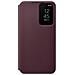 Ef-zs906ceegee Smart Clear View Cover Burgundy Per Galaxy S22 Plus Sm-s906 - Foto miniatura 9
