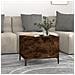 Tavolino Da Salotto Rovere Fumo 60x44,5x45 Cm Legno Multistrato - Foto miniatura 4