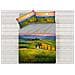 Lenzuola Copriletto Letto Sogni D''oro 100% Cotone Disegno Tuscany 65 Piazza E Mezza Tuscany 65 - Foto miniatura 1