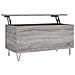Tavolino Salotto Grigio Sonoma 90x44,5x45 Cm Legno Multistrato - Foto miniatura 2