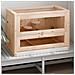 Gabbia Per Criceti 60x35,5x42 Cm In Legno Massello Di Abete - Foto miniatura 2