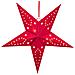 Set Di 2 Stelle Led Carta Rosso 45 Cm Motti - Foto miniatura 3