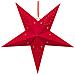 Set Di 2 Stelle Led Carta Rosso 45 Cm Motti - Foto miniatura 6
