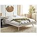 Letto Senza Testata Berric 160 X 200 Cm Bianco - Foto miniatura 1