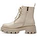 Beige Casual Closed Booties Stivaletti Sintetico E Tessile Scarpe Donna Beige Eu 40, 1-25286-41 400 - Foto miniatura 3