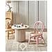 Sedia Per Bambini Rattan Rosa Kalivia - Foto miniatura 1