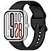 Cinturino Di Ricambio Per Redmi Watch 5 - Silicone Comodo Black - Foto miniatura 3