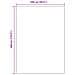 Tappeto Shaggy a Pelo Lungo NAVARRA Crema 240x340 cm poliestere - Foto miniatura 2