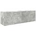 Armadietto Da Bagno Grigio Cemento 100x25x30 Cm In Truciolato - Foto miniatura 2