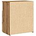 Comodini 2pz Rovere Artigianale 50x32x60cm In Legno Multistrato - Foto miniatura 4