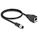Cavo M12 codificato A a 8 pin maschio per RJ45 femmina PVC 0,5 m - Foto miniatura 1
