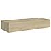Scaffali Con Cassetti Da Parete 2 Pz Rovere 60x23,5x10 Cm Mdf - Foto miniatura 3