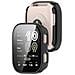 Custodia Trasparente Per Pc Con Pellicola Temperata Per Amazfit Bip 6 Black - Foto miniatura 3