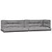 Set Divano Pallet Giardino 3pz con Cuscini Massello Acacia - Foto miniatura 6