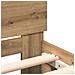 Rete Letto con Testata in Rovere Artigianale 180x200 cm Legno Ingegnerizzato - Foto miniatura 9