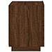 Comodino con Luci LED Rovere Marrone in Legno Multistrato - Foto miniatura 8