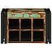 Portabottiglie 46x35x27.5 cm Legno massello riciclato - Foto miniatura 4