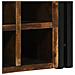 Portabottiglie 46x35x27.5 cm Legno massello riciclato - Foto miniatura 9