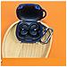 Custodia In Silicone Per Auricolari Bluetooth Compatibile Con Anker Soundcore Sport X20/x20 Blue - Foto miniatura 3