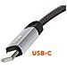 Cavo Usb-c A Usb-c 4a Ricarica Rapida 80w In Nylon Intrecciato 1,2m, Nero - Foto miniatura 5