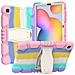 Custodia Per Ipad 6/air 2 Armata Con Supporto Colorata - Foto miniatura 1