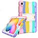 Custodia Per Ipad 6/air 2 Armata Con Supporto Colorata - Foto miniatura 4