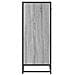 Scarpiera Grigio Sonoma 75x38x97,5 cm Legno Multistrato Metallo - Foto miniatura 5