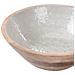 Set Di 2 Ciotole Decorative Arish Legno Di Mango Marrone /bianco - Foto miniatura 5