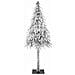 Albero di Natale con luci a strisce a LED Bianco 210 cm PE - Foto miniatura 5